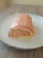 Biskuitroulade (sponge cake roll)