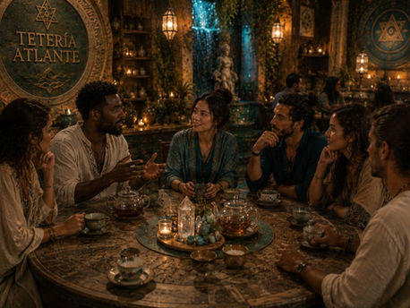 Tetería Atlante: Una comunidad para quienes buscan conversaciones profundas.