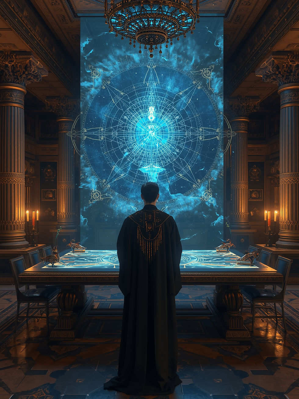 magia atlante y vara de poder atlante