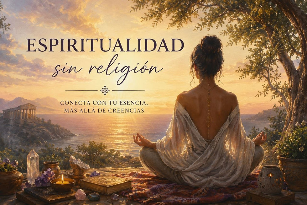 Templo Atlante como espacio de espiritualidad sin religión ni adoración de dioses.