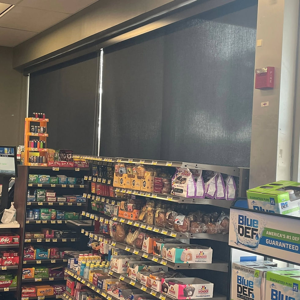 New screens installed