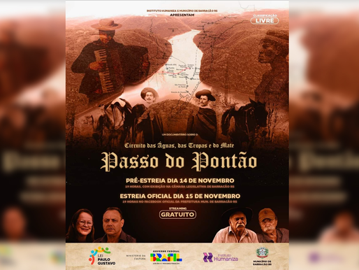 Barracão/RS tem pré-lançamento de documentário envolvendo o Mate