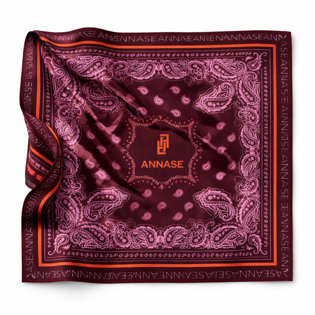 PAISLEY DREAMS FLORAL- ROSY WINE