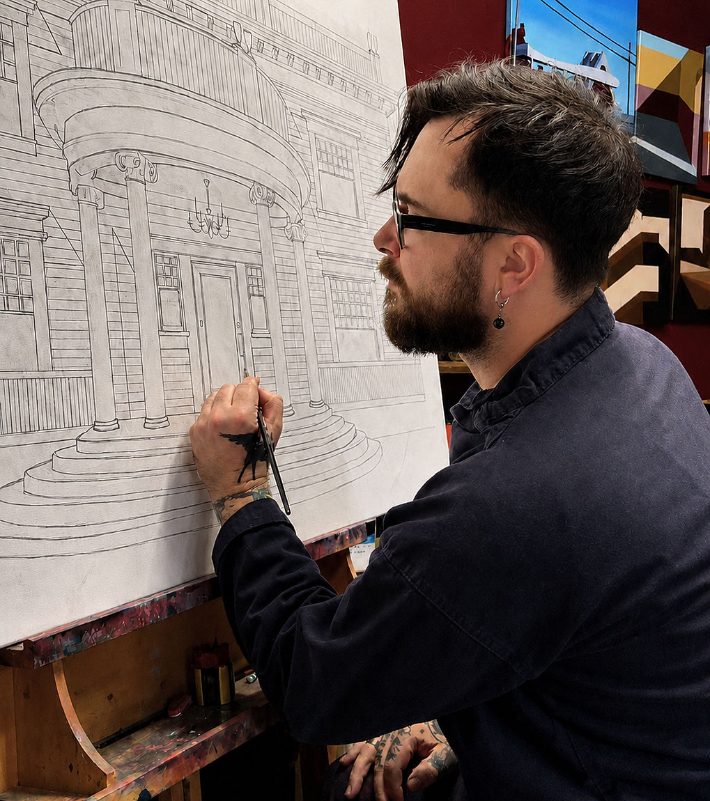 Drawing the Z Mansion