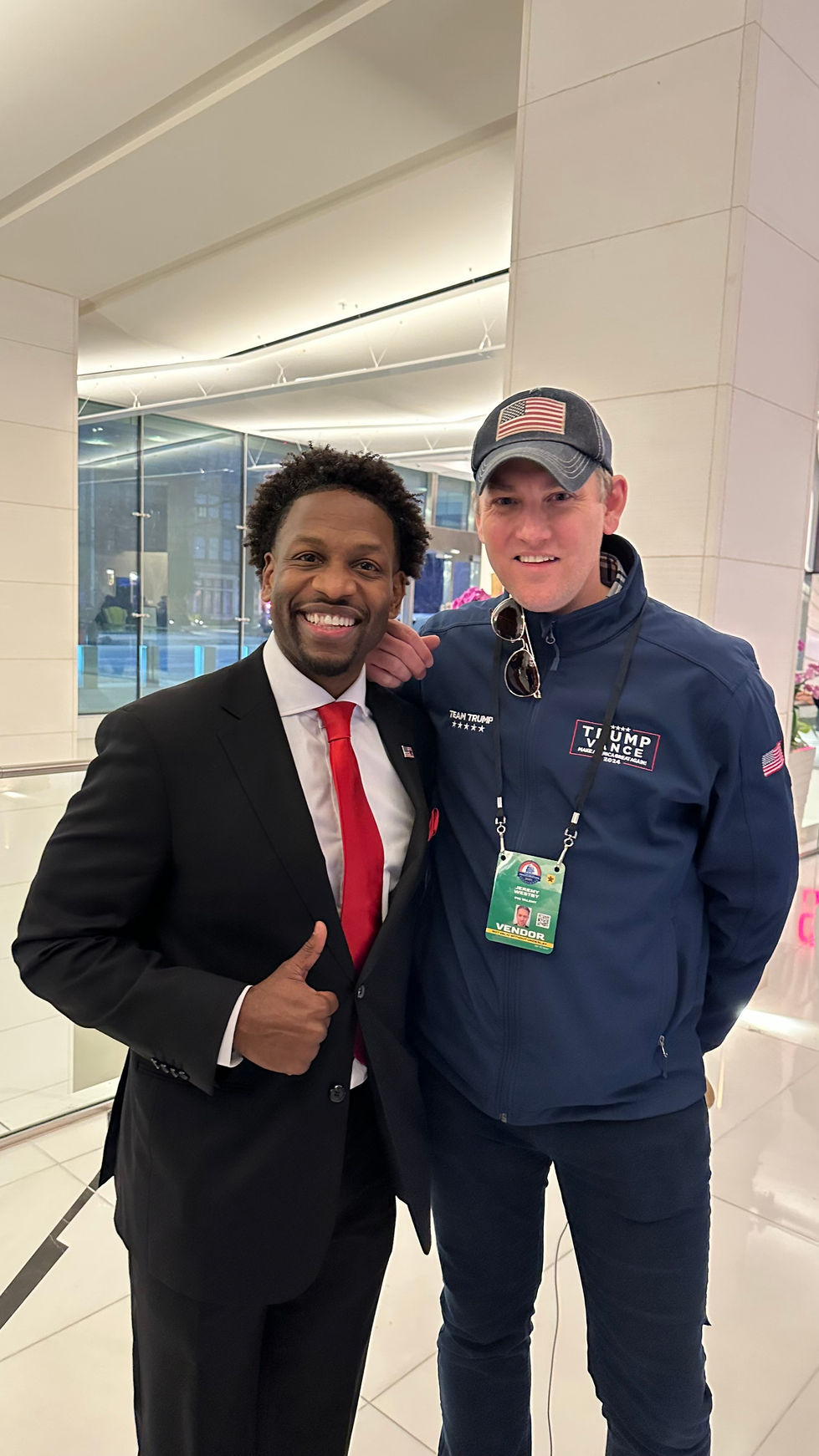 Jeremy with Pastor Lorenzo