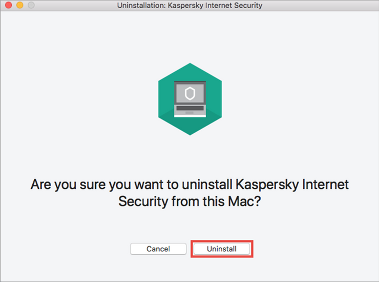 Uninstall Kaspersky