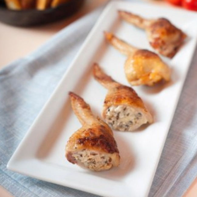 縮圖：NH忌廉芝士磨菇釀雞翼(1kg)(約22-26隻) #Cafe必食 #氣炸 #烤焗 #宵夜