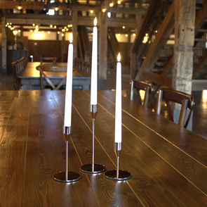 table decor at Columbus barn wedding venue