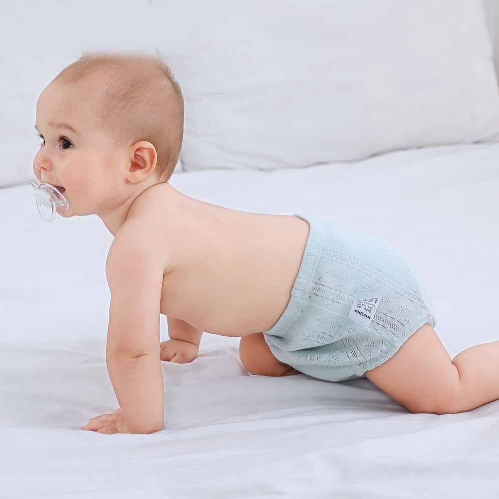 Baby Breathable Cotton Mesh Training Pants