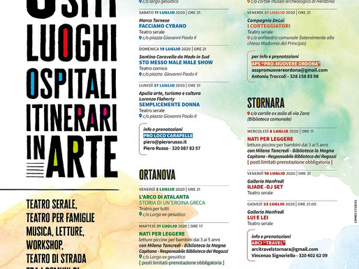CINQUE REALI SITI IN SCENA ALL'APERTO CON "PERIFERIE AL CENTRO"