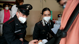 VISITA DELLA SCUOLA ALLIEVI CARABINBIERI DI CAMPOBASSO AL SANTUARIO DI PADRE PIO IN SAN GIOVANNI ROTONDO