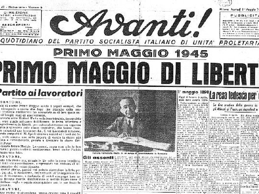 Un primo maggio anni cinquanta