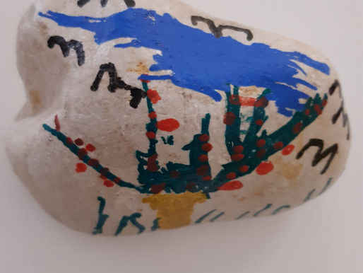 SASS-ART: un laboratorio di sassi realizzato dai bambini e dalle insegnanti!