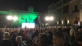 A Sanremo Amadeus incontra i fieristi