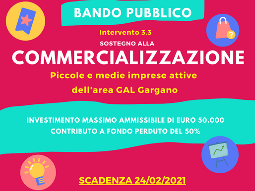Riapertura termini rilascio domande di Sostegno