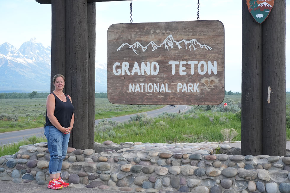 So, excited to be at Grand Tetons