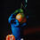 Thumbnail: Clementines and blue glass