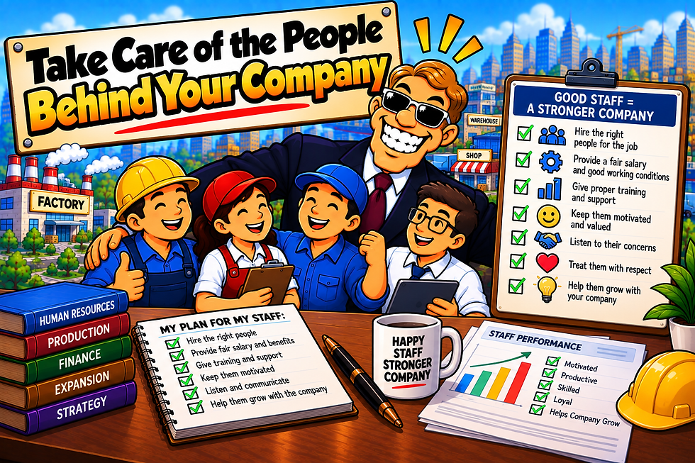 Manage your staff wisely to keep operations productive, affordable, and ready for growth.
