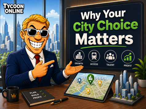 Paano Pumili ng Best City sa Tycoon Online USA