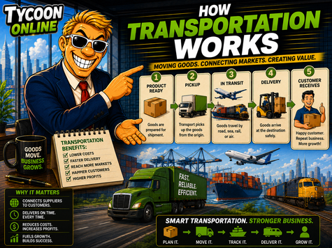 Bakit Kapaki-pakinabang ang Transportasyon sa Tycoon Online