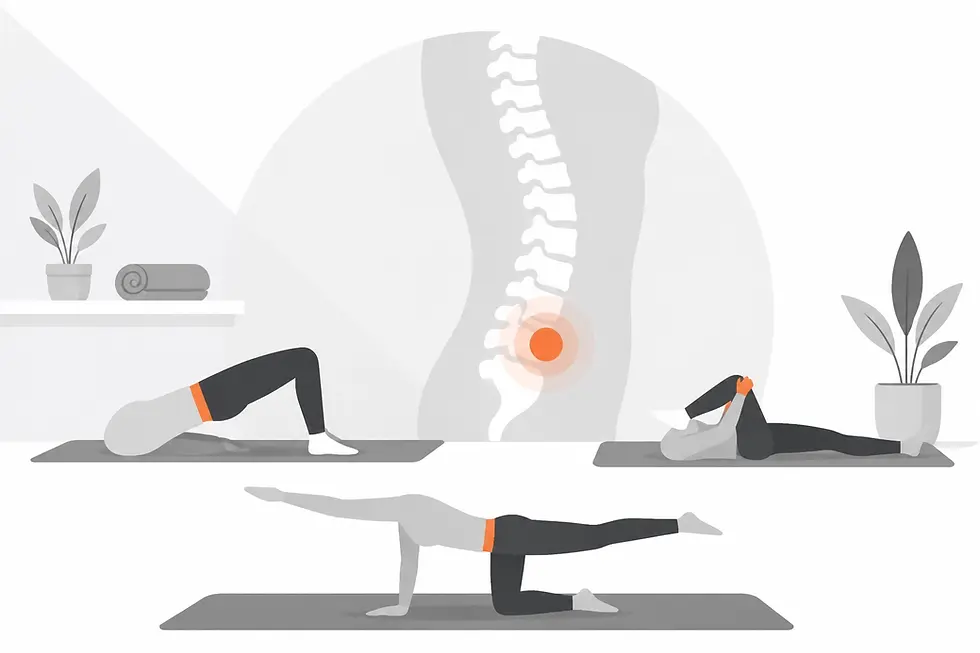 Lower Back Pain Relief Exercises to Do Between Chiropractic Sessions