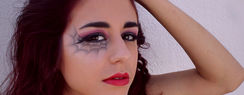 maquillaje chica halloween