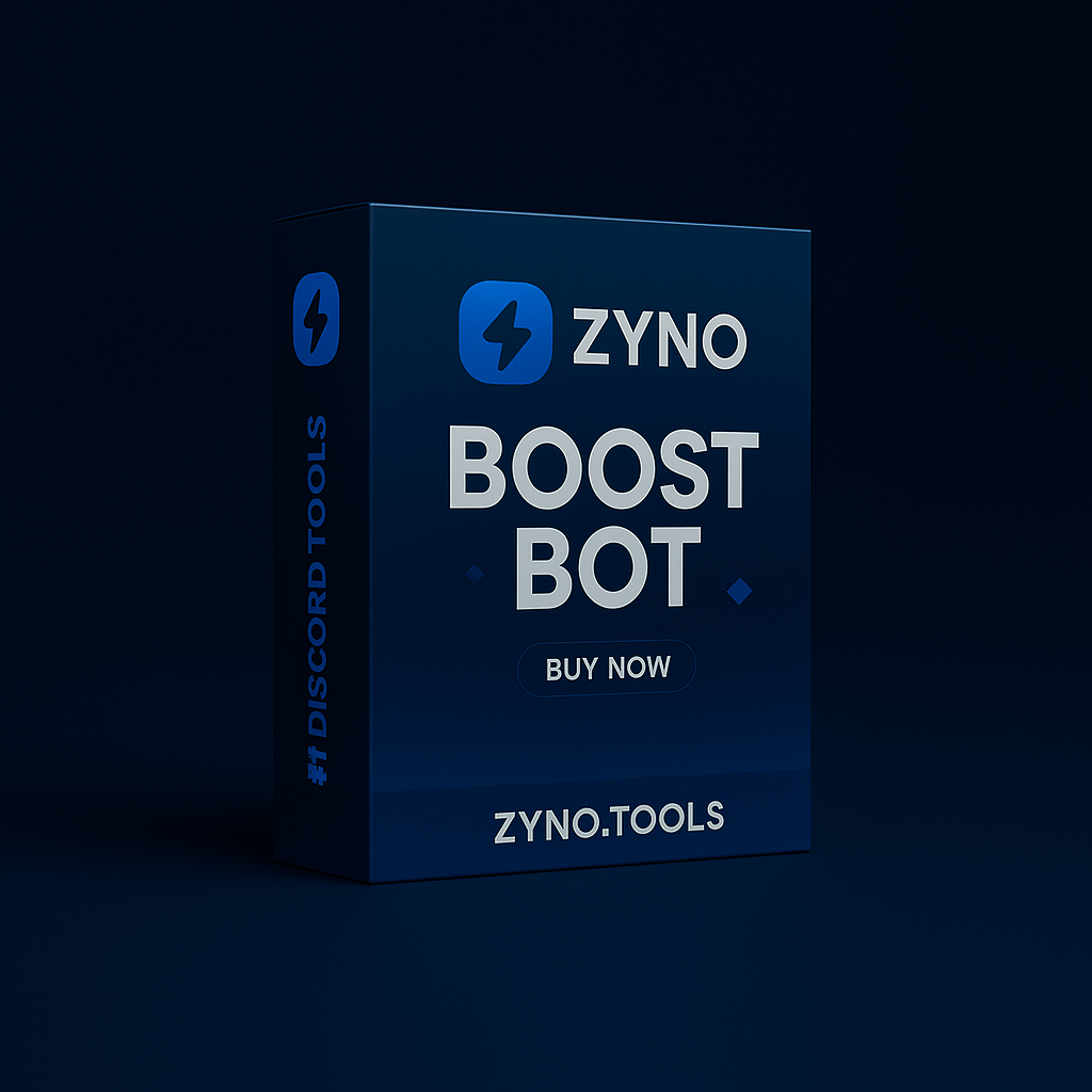 Thumbnail for Discord Boost Bot product with Boostly logo and text Boost Bot