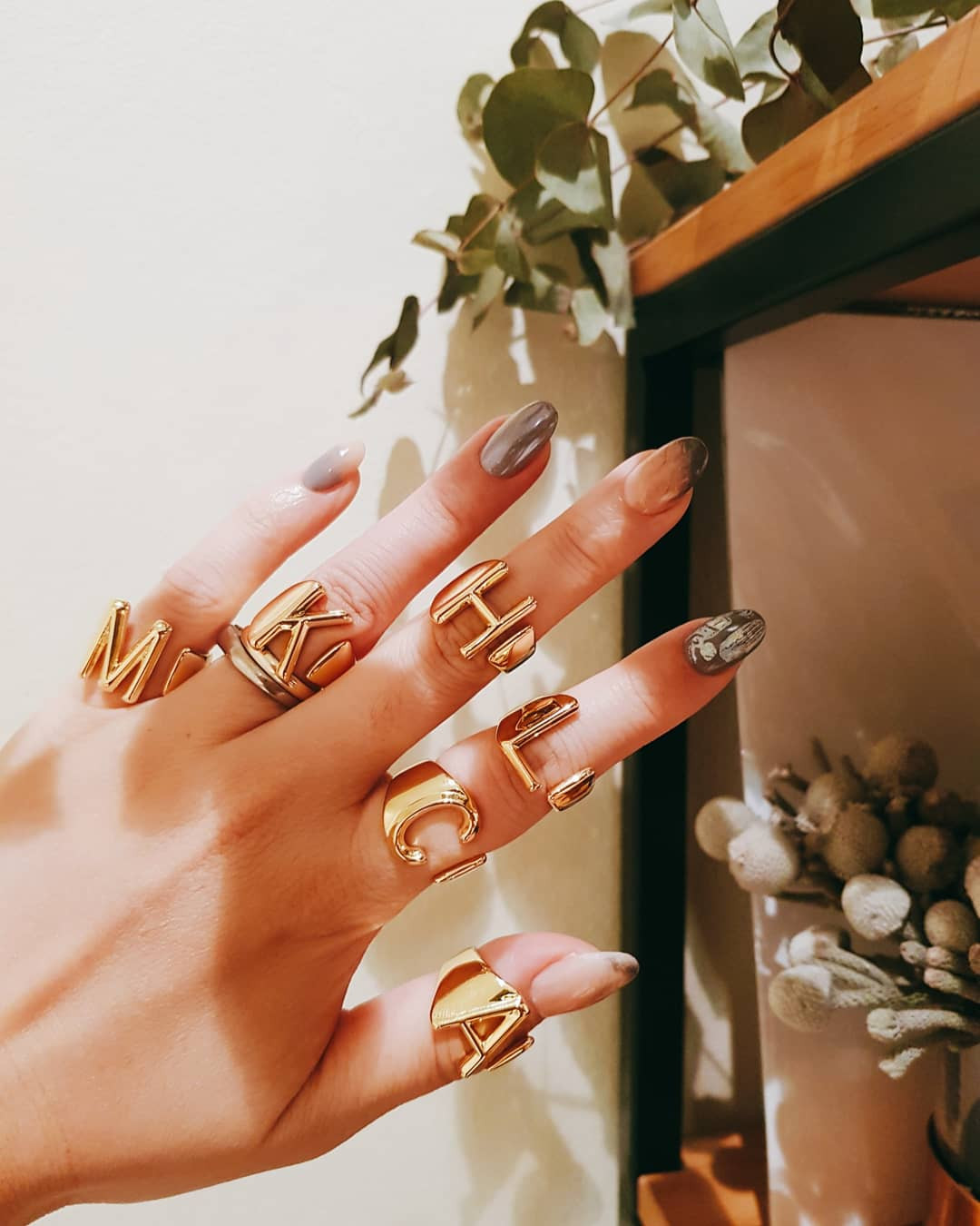 Chunky Initial Ring