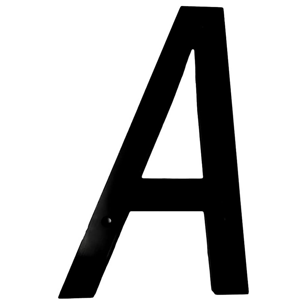 Thumbnail: 6 Inch House Letter - A