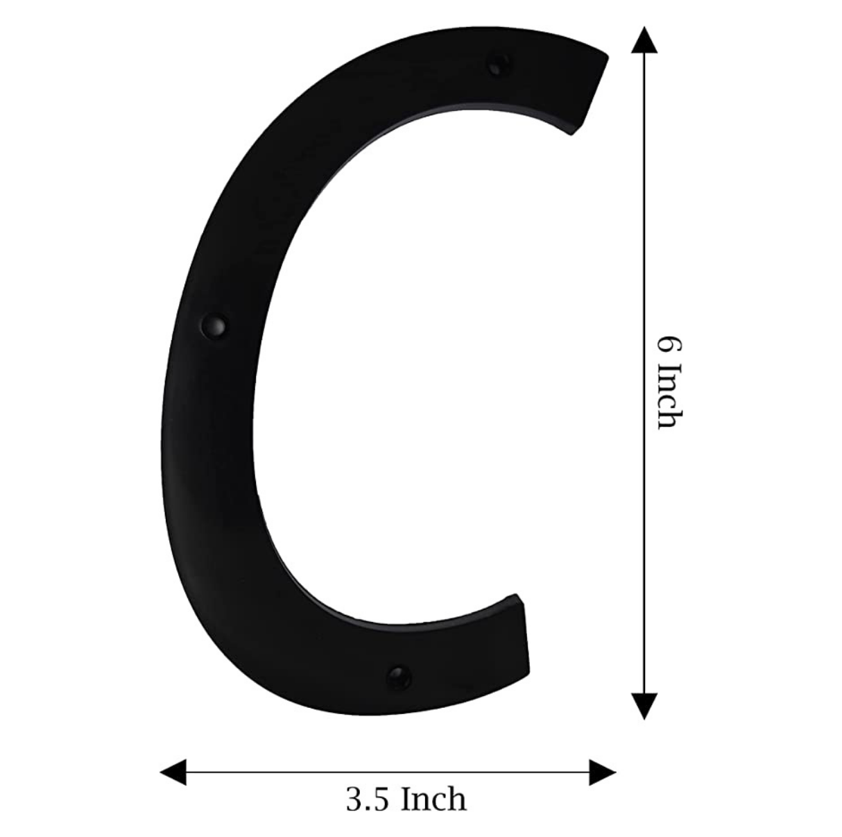 6 Inch House Letter - C