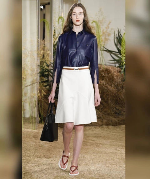 Kayleigh walks for Hermes in Paris Fashion Week!