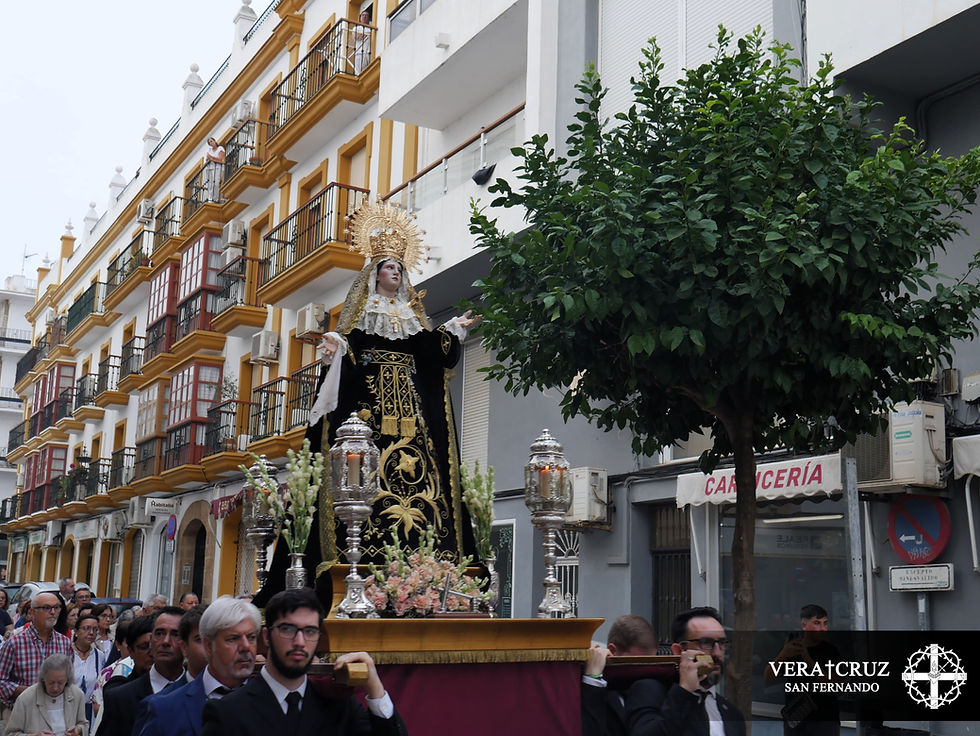 Rosario de la Aurora con Nuestra Señora del Mayor Dolor el primer domingo de octubre
