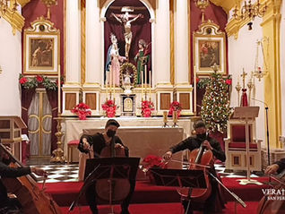 Los violonchelos sonaron en la Capilla del Santísimo Cristo de la Vera†Cruz