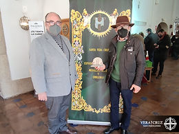 El Hermano Mayor visitó la Exposición Internacional "La Vera†Cruz en el mundo"