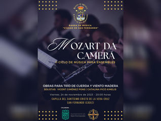 'Mozart da Camera' concierto con motivo de la festividad de Santa Cecilia