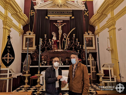 La Hermandad hizo entrega a Cáritas Parroquial de los donativos de Cuaresma y Semana Santa