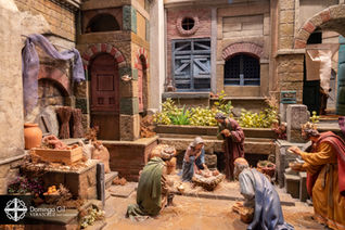 El Nacimiento volvió a estar presente en nuestra Hermandad durante la Navidad