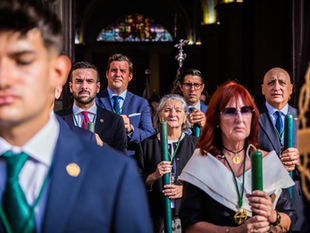 La Hermandad acompañó a Jesús Sacramentado por las calles de San Fernando en la procesión del Corpus Christi