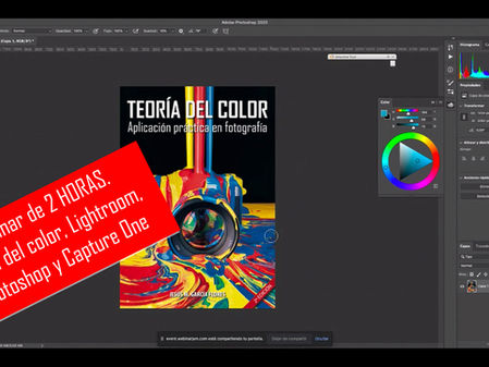 Teoría del color. Webinar 2 horas.
