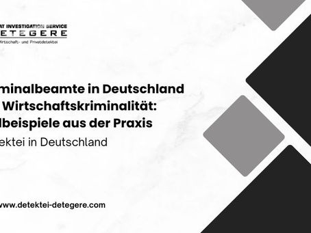 Detektive in Deutschland