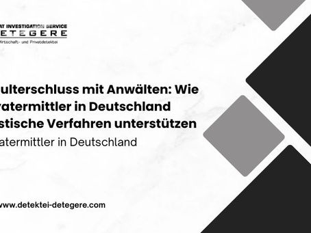 ⚖️ Schulterschluss mit Anwälten: Wie Privatermittler in Deutschland juristische Verfahren unterstützen
