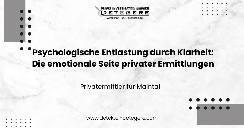 Privatermittler für Maintal
