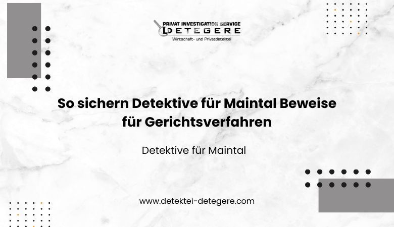 Detektive für Maintal