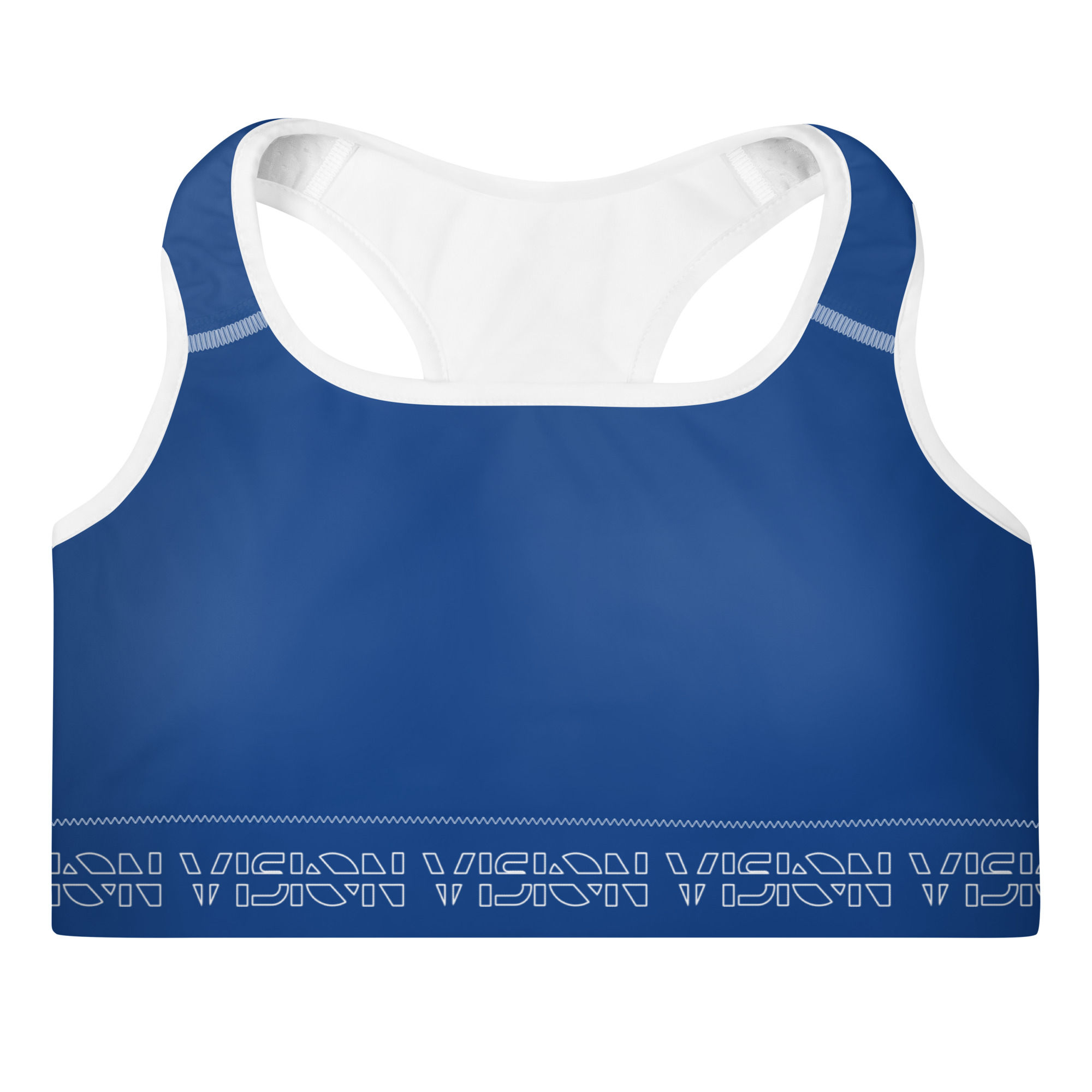 Minimal Sports Bra Blue
