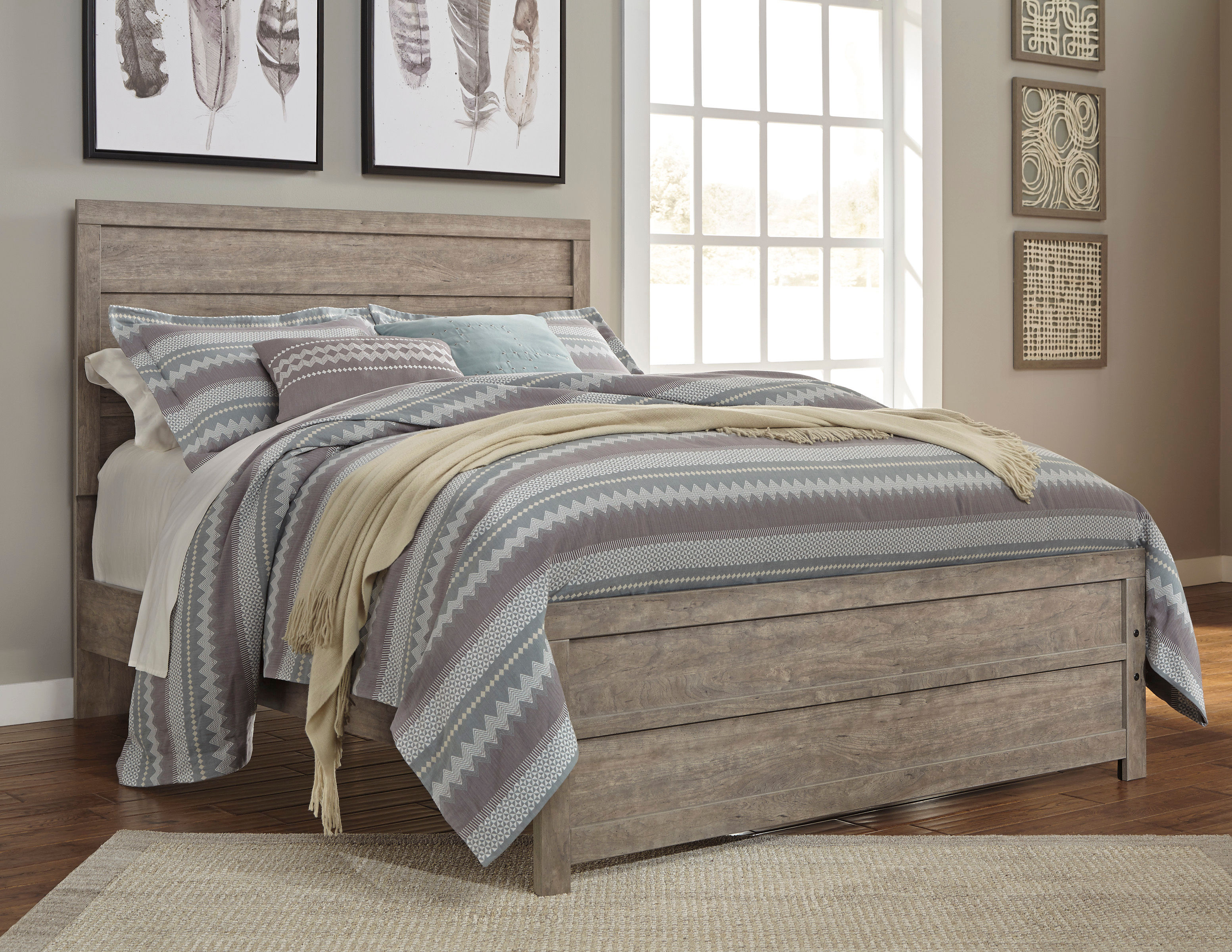 Culverbach Gray Full OR Queen Bed