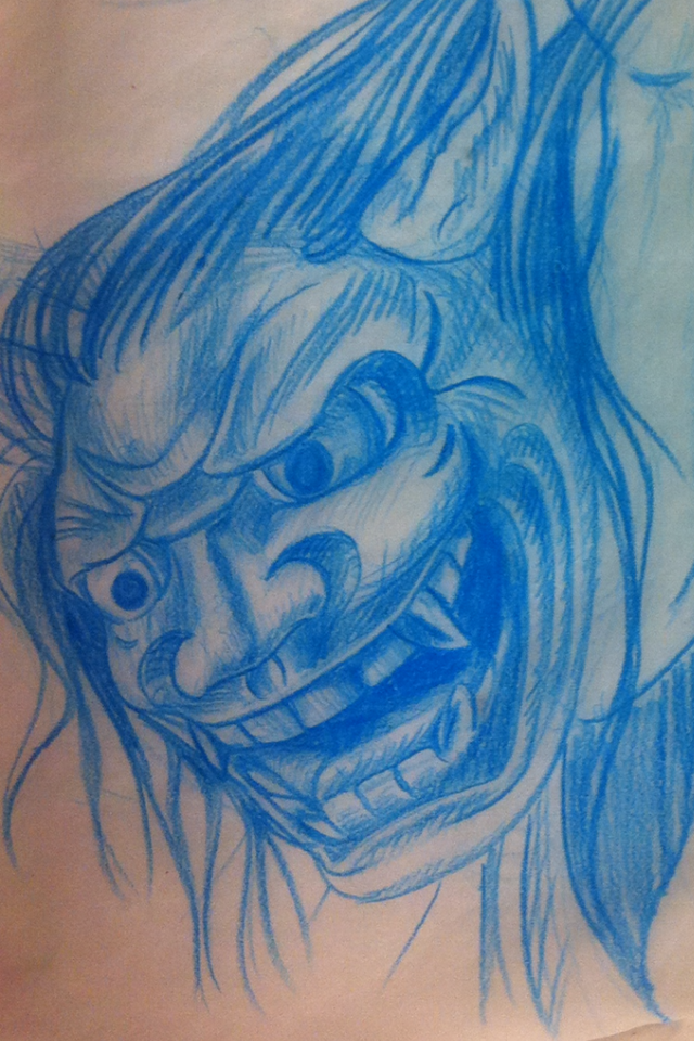 tattoo-mask-sketch-maxime lanouette