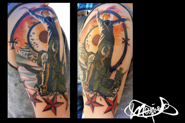 army-feminisme-tattoo-maxime lanouette