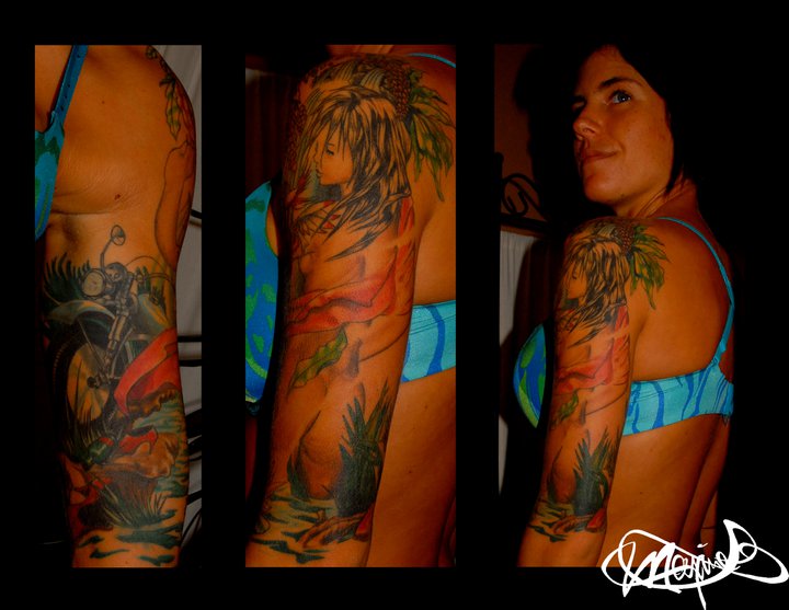 women-tattoo-sleeve-tatouage-maxime lanouette