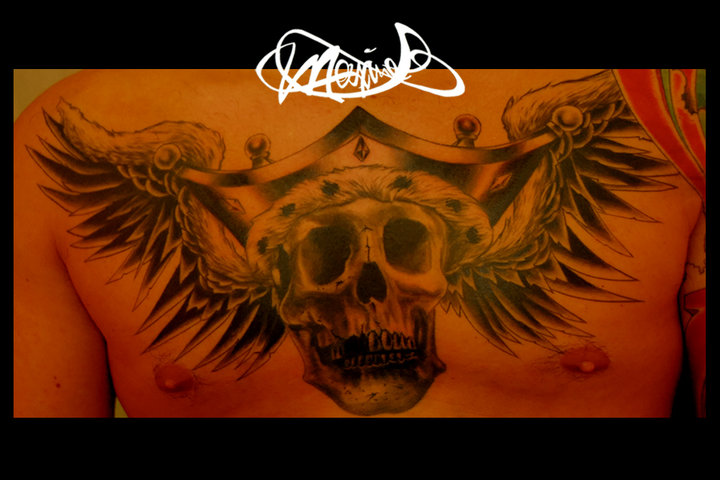 tattoo-skull-chest-maxime lanouette