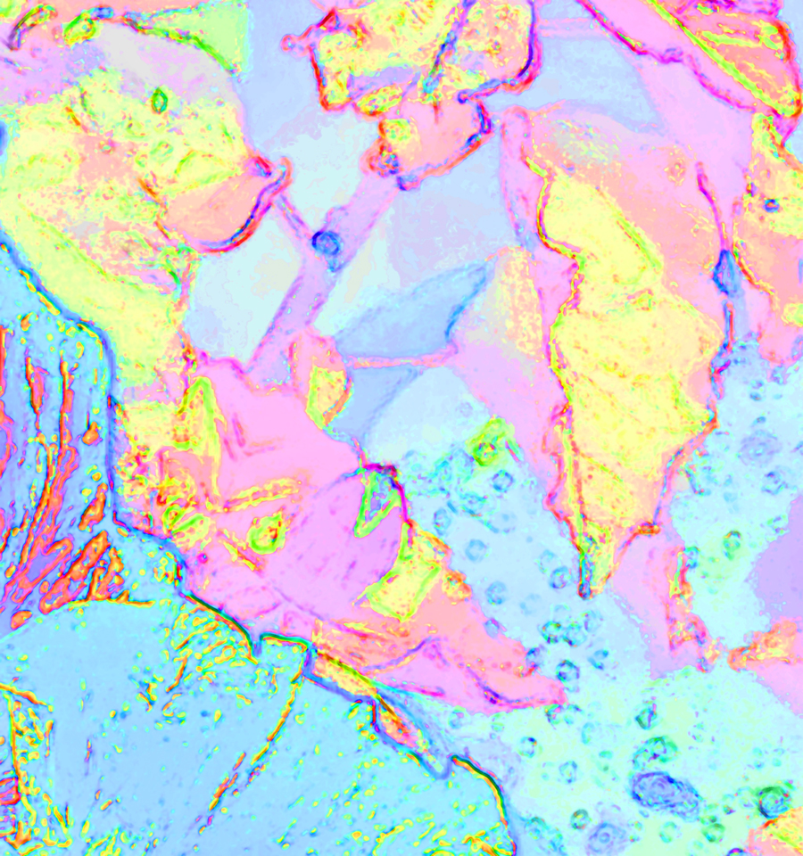 Watercolors -- Daphnis and Chloe (or Spring Is Here)  100HR  9.6Hx9W  Copyright (c) 2021 b